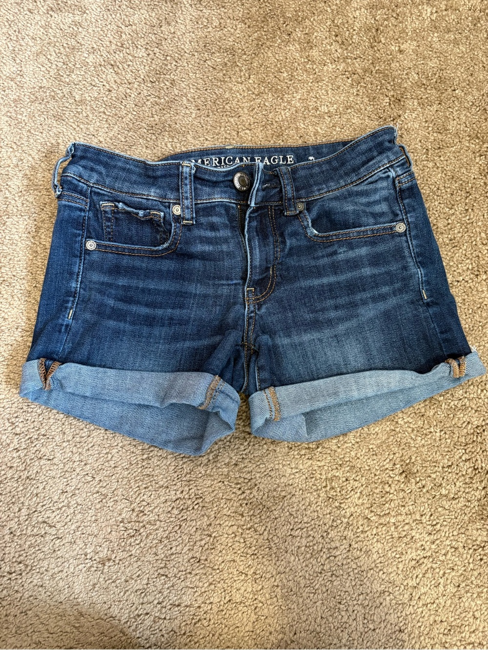 American Eagle Next Level Stretch Midi Shorts